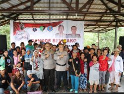 Bid Dokkes Polda Kaltim Bagikan 200 Paket Sembako