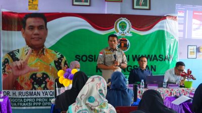 Gelar Sosialisasi Wawasan Kebangsaan, Rusman Berharap Masyarakat Memahaminya Secara Utuh