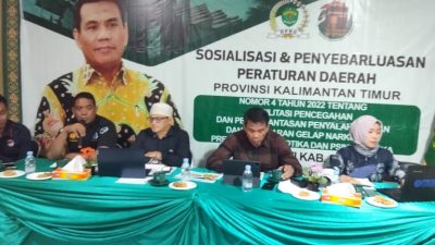 Sosper Rusman Ya’qub di Berau : “Jangan Coba-coba Pakai Narkoba”