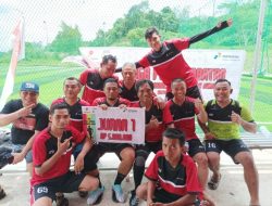 Jurnalis FC Samarinda Raih Juara Dari Liga Disponsori SKK Migas-PHM