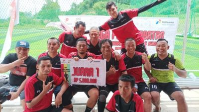 Jurnalis FC Samarinda Raih Juara Dari Liga Disponsori SKK Migas-PHM