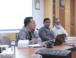 Suasana Rapat Ekpose Tim Perencana Masterplan dan DED. ist