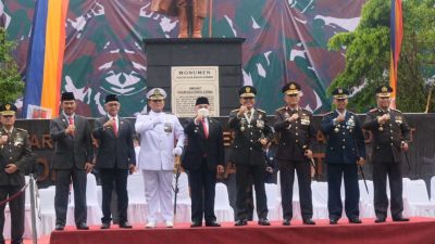 Hadiri Upacara, Samsun Harap TNI Terus Jaga Kedaulatan NKRI dan Mengayomi Masyarakat