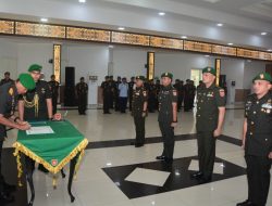 Pangdam Pimpin Sertijab Kakesdam Dan Kakumdam