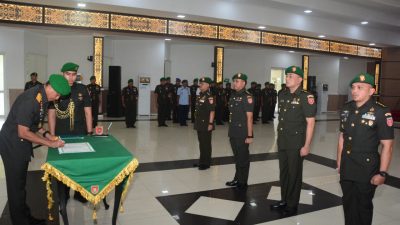 Pangdam Pimpin Sertijab Kakesdam Dan Kakumdam