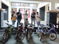 Beraksi Di Empat Lokasi Berbeda, Pelaku Curanmor Di Bontang Ditangkap Polisi