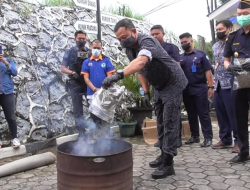 BNN Kaltim Ungkap Penyalahgunaan Narkotika Jenis Ganja 1 Kg Dipesan Secara Online
