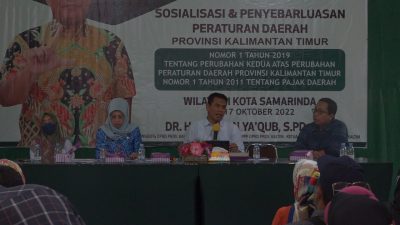 Berikan Pemahaman Masyarakat Untuk Taat Pajak, Rusman Gandeng Bapenda Sosperda No 1 Tahun 2019