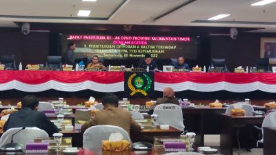Raperda Pelayanan Kepemudaan, Ketua DPRD Kaltim Berharap Pemprov Terbitkan Pergub