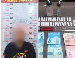 Peroleh Sabu Dari Kutim, SU Ditangkap Satresnarkoba Polres Bontang di Rumahnya