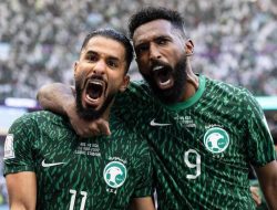 Argentina Tumbang 1-2 atas Arab Saudi