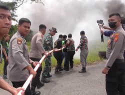 BPBD Kota Samarinda Gelar Pelatihan Fire Drill Karhutla di Sambutan