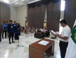 Lantik Forum Pemuda Pelopor, Kepala Dispora Kaltim Minta Konsisten Bangun Kaltim