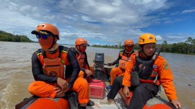 Memasuki Hari Ke-6 Pencarian Satu Korban Kapal Tenggelam di Kukar, Tim SAR Harus Membagi Empat Sektor
