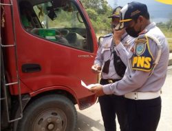 Target 2023 Bebas Truk Odol, Dishub Balikpapan Gencar Gelar Razia