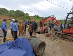 Air PDAM di Suryanata dan Sekitarnya Sudah Mulai Mengalir