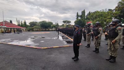 Amankan Nataru, Polda Kaltim Kerahkan 2 SSK Brimob