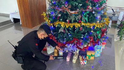 Di Balikpapan, Polda Kaltim Juga Sterilisasi Gereja Malam Misa Natal
