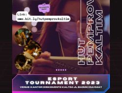 Semarakkan HUT Pemprov Ke-66, Diskominfo Kaltim Gelar Turnamen eSport Berhadiah Rp30 Juta