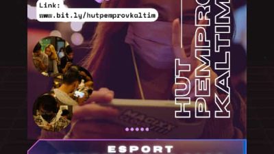 Semarakkan HUT Pemprov Ke-66, Diskominfo Kaltim Gelar Turnamen eSport Berhadiah Rp30 Juta