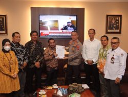 Disambangi KPU, Polda Kaltim Siap Amankan Tahapan Pemilu 2024