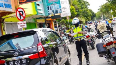 Polresta Balikpapan Masih Berlakukan Tilang Elektronik