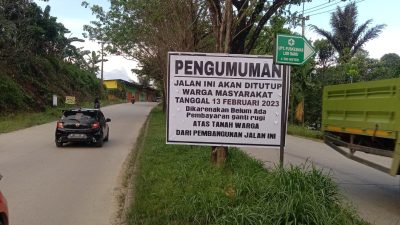 PN Putuskan Sidang Ditunda, Warga Ancam Kembali Tutup Jalan