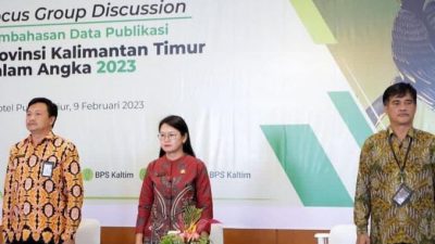Gelar FGD, BPS Kaltim Lakukan Pembahasan Data Publikasi 2023