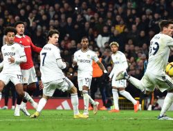 Imbang 2-2 Atas Leeds, MU Tertahan di Posisi Ketiga