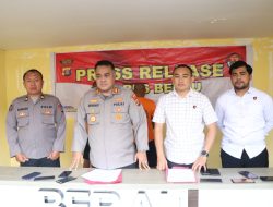 Satu Penambang Ilegal dan Satu Unit Eksavator Diamankan Polres Berau