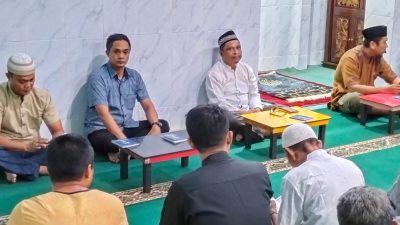 Bentuk WBP Beriman, Lapas Samarinda Rutin Gelar Yasinan Bersama Petugas