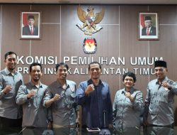 Sambangi KPU, KPID Kaltim Dukung Kesuksesan Pemilu 2024