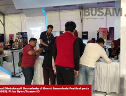 Percepat Transisi KTP ke Digital, Disdukcapil Samarinda Gelar Stand di Samarinda Festival