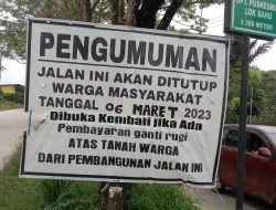 Ganti Rugi Cuma Janji, Jalan Ring Road 1 dan 2 Kembali Ditutup