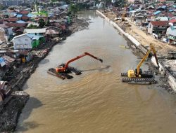 Terkait Miringnya Turap SKM, Kontraktor Siap Bertanggungjawab