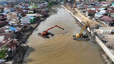 Terkait Miringnya Turap SKM, Kontraktor Siap Bertanggungjawab