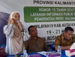 Rusman Sosper Keterbukaan Informasi Publik Kepada Warga Jembayan Kukar