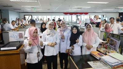 Hari Pertama Kerja, Sekprov Silaturahmi Biro di Gubernuran