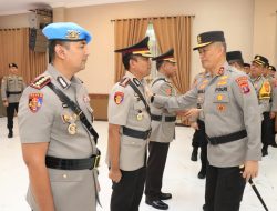Penyegaran, Tiga Pejabat Utama Polda dan Kapolres Kutim Dirotasi