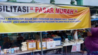 Pemerintah Provinsi Kaltim Gelar Pasar Murah