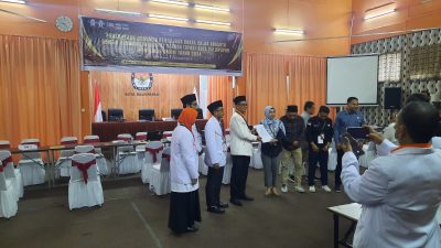 PKS, Partai Pertama Serahkan Berkas Bacaleg ke KPU Balikpapan