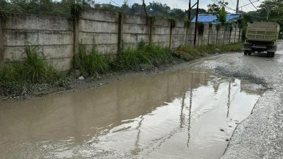 Warga Balikpapan Kirim Foto Jalan Rusak ke IG Presiden Jokowi