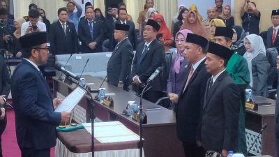 PAW di Tubuh PKS: Imam Santoso Dan Asep Resmi Dilantik Jadi Anggota DRPD Balikpapan