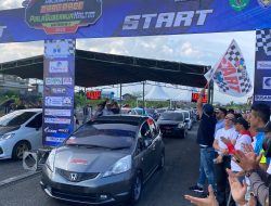 Ratusan Pembalap Ramaikan Kejurprov Drag Race Piala Gubernur Kaltim Series I