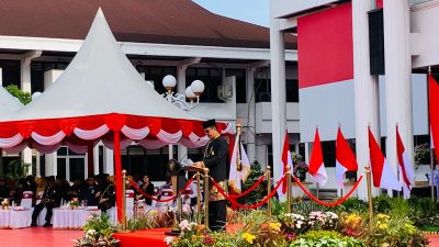 Rahmad Pimpin Upacara Peringatan Hari Kesaktian Pancasila