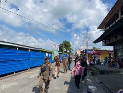 Sengketa, Lahan Cemara Rindang Pasar Klandasan Diukur Ulang