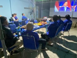 DPC Demokrat Samarinda GElar Nobar Pidato Politik AHY