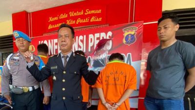 Polsek Balikpapan Utara Amankan Tiga Pengedar Sabu