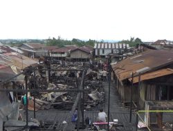Korban Kebakaran Temindung Mengungsi ke Rumah Kerabat