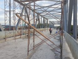 Jembatan Sambaliung Belum Bisa Dilintasi Roda Dua